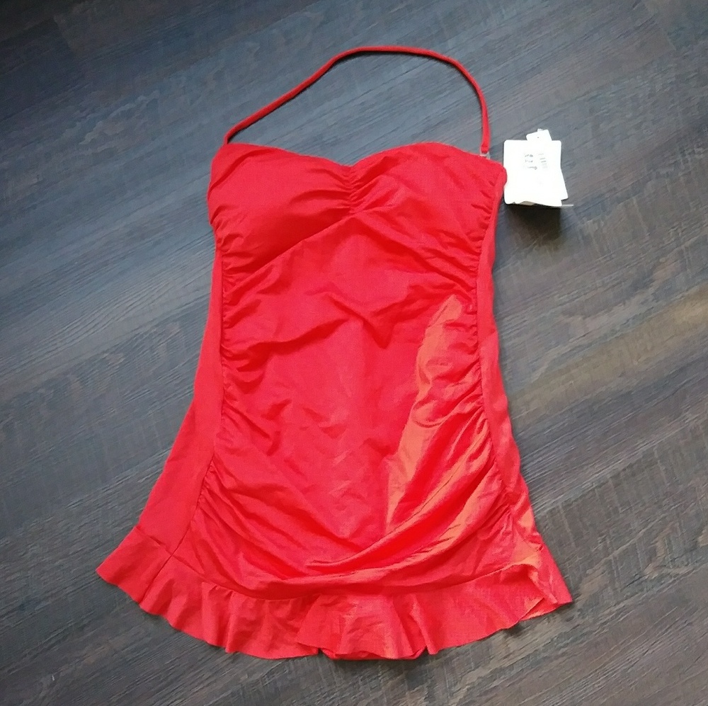 NWT Red Swimdress